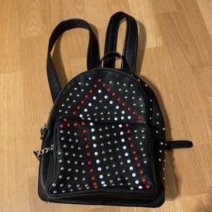 BLACK STUDDED BAG